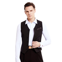 NY Nayi modern dance clothing tops mens vest national standard dance clothing waltz dance clothing performance clothing adult practice clothing