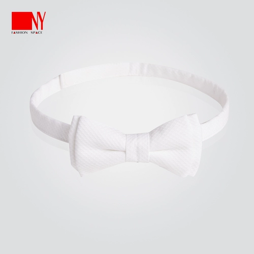 NY Аксессуар, мужская белая современная галстук-бабочка, коллекция 2023