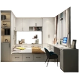 皮阿诺 Tatami Bed Gardreobe Integrated Детская комната хранение шкаф для хранения шкаф