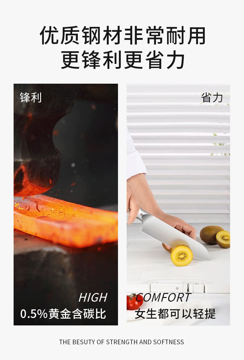 安享好物 安享A级斩切刀-利皇海神斩切刀 国标 
