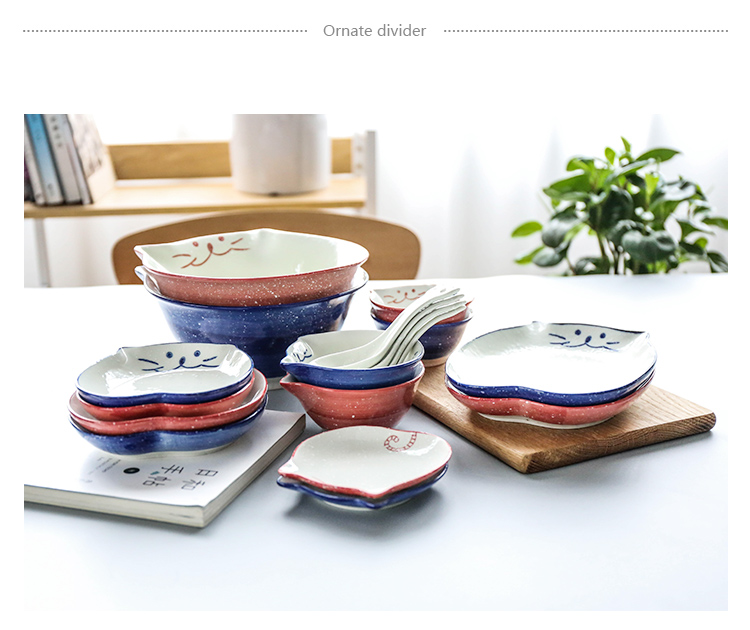 Tinyhome snacks Japanese creative ceramic tableware bowls of rice bowls bowl of sauce bowl of soup bowl of household food dish