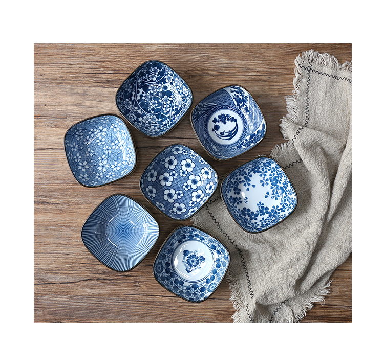 Tinyhome snacks Japanese creative ceramic tableware rice bowls of dish dish seasoning sauce bowl home flavor dishes