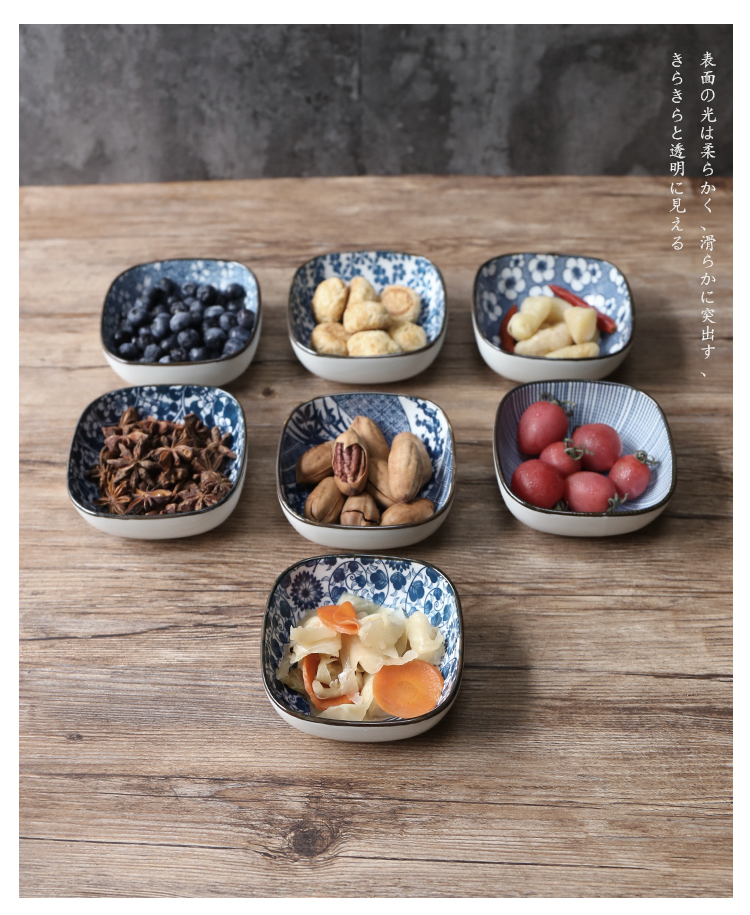 Tinyhome snacks Japanese creative ceramic tableware rice bowls of dish dish seasoning sauce bowl home flavor dishes