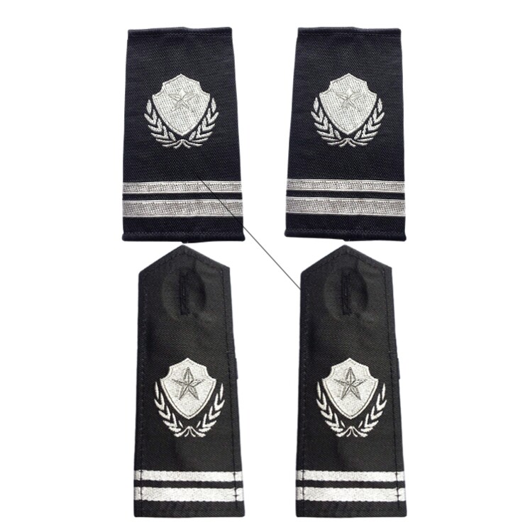 Pair of on-duty shoulder signs Radians Wheat Ears Security Flowers Property Clothing Accessories Shoulder Zhang Weave Mark New Direct