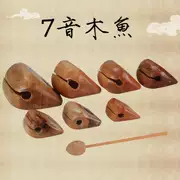 [] 4 âm / 7 âm / 8 âm gỗ truyền thống cá gỗ Trẻ em giáo dục sớm đồ chơi bộ gõ - Đồ chơi nhạc cụ cho trẻ em
