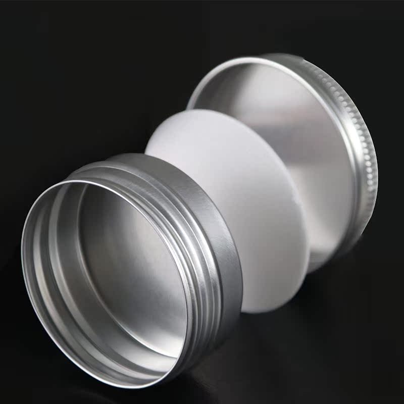 Aroma paste empybox 10-100 grams of round aluminum creamy cream boxbox Wax Cream Cream Diy Gromwell Cream Cosmetics Split