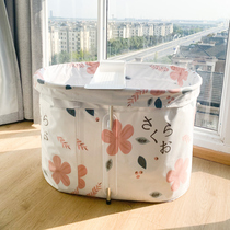 Bath tub Adult foldable bath tub Sweat steaming adult full body bath tub tub Childrens home bath artifact