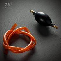 Ximo tea tray drainage ball water suction pumping ball copper head silicone ball antifreeze skin capsule silicone drain pipe universal