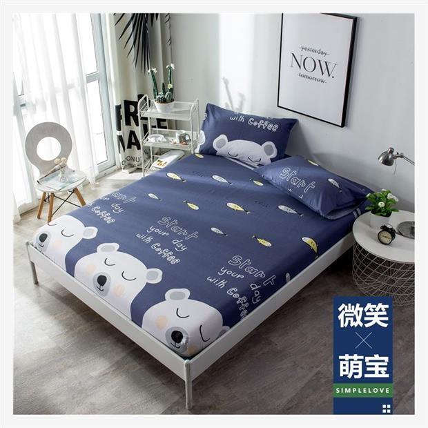 Khăn trải giường cao và thấp giường bông đơn trẻ em giường tầng giường trải giường 90 cm 笠 135x200 - Trang bị Covers ga trải giường chun đẹp	