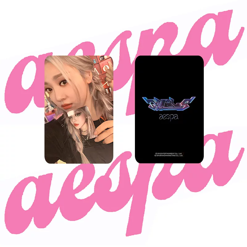 AESPA новый альбом Girls same card Live Event Photo Card живое карточка коллекция маленькая карточка