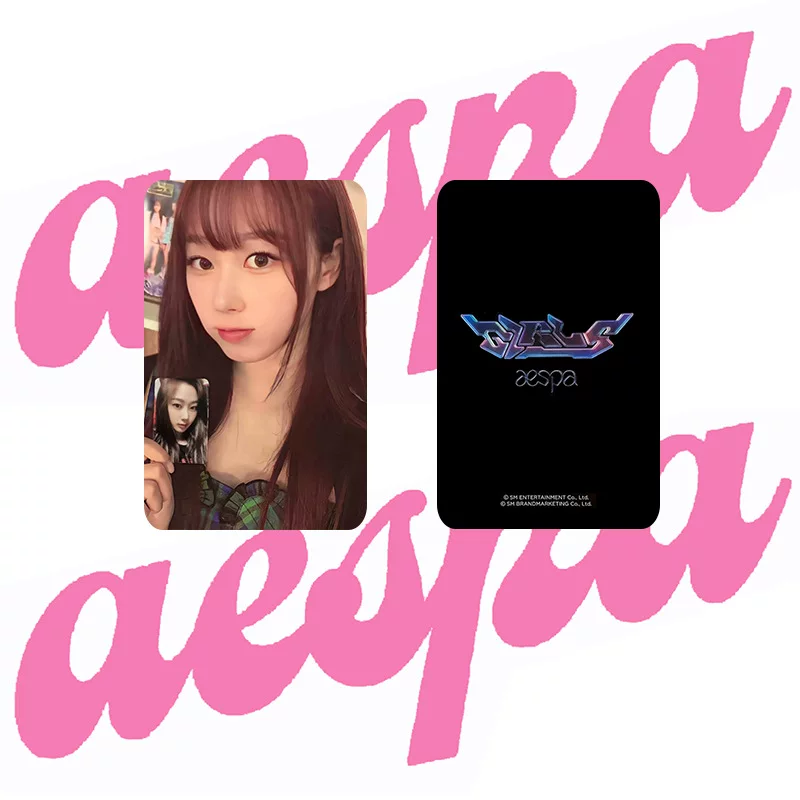AESPA новый альбом Girls same card Live Event Photo Card живое карточка коллекция маленькая карточка