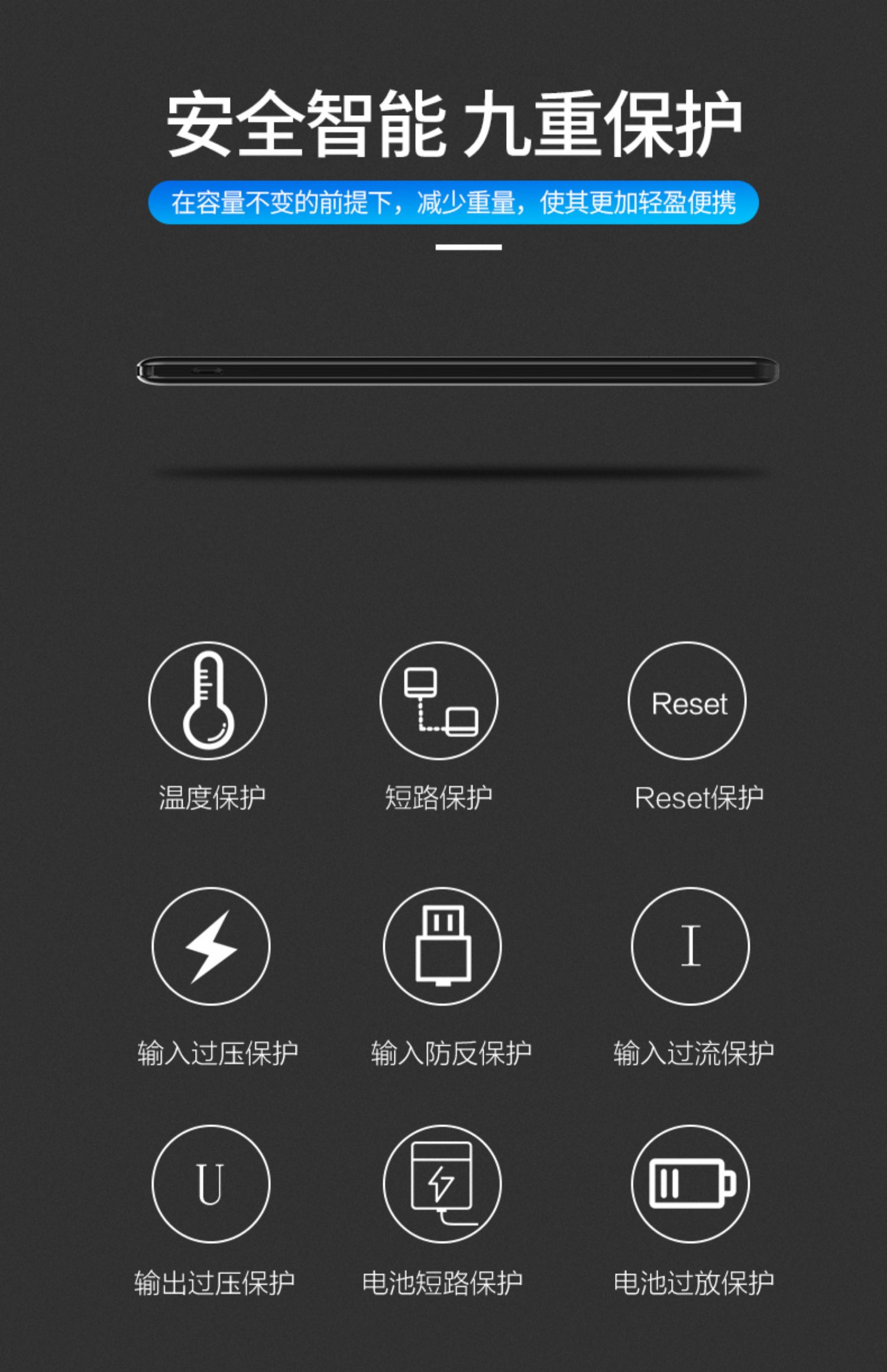 Kho báu sạc siêu mỏng Kai tự hào Apple chuyên dụng di động đi kèm với dòng kê với dung lượng lớn 10000 mAh di động nhỏ gọn có thể có trên máy bay điện thoại di động kho báu sạc từ kho báu điện - Ngân hàng điện thoại di động sạc dự phòng 12v