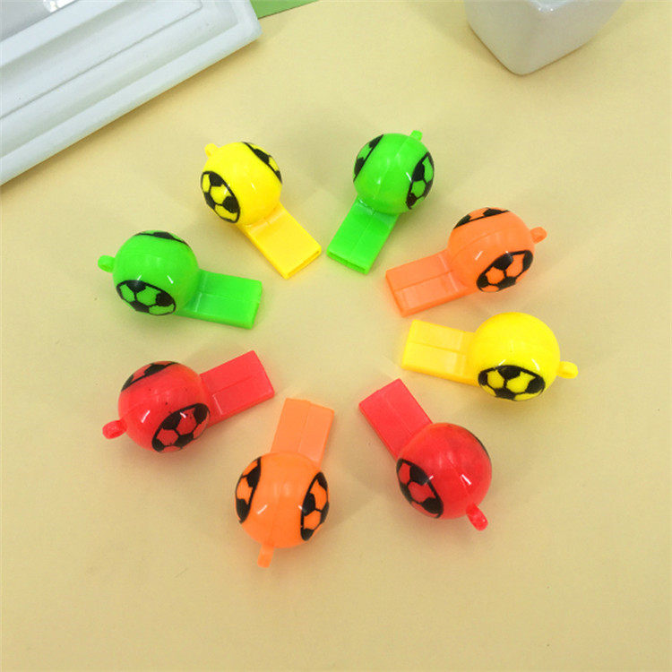Venue Events Accessories Children Whistle for Refuelling Plastic Football Whistleblowing Referee Microquotient Push for Code Gift
