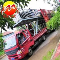 Unloading live pig cage Pig Table Fixed Selling Pig Lifting Platform 2 ton Mobile Pig Terrace Car Exclusive Pig Unloading Channel