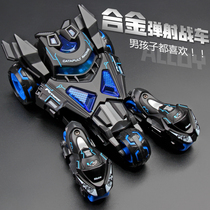 Alloy ejection car children's toy car alloy return inertia car deformation car boy 3 years old 4 years old 6 years old 5 years old