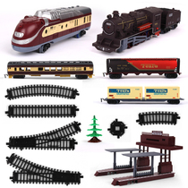Endeavour rail train toy simulation train accessories locomotive rail train station scene expansion package accessories