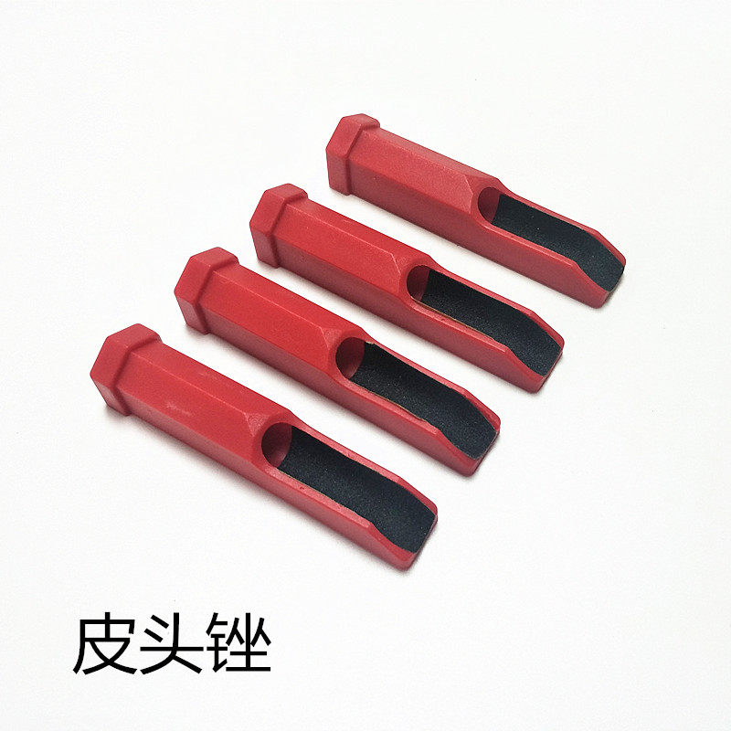 Billiard stick trimmer leather head grinder billiard club lead angle repair tool leather head file repair head tool