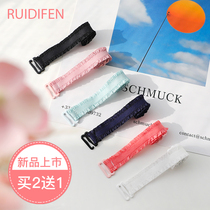 Thin strap Transparent shoulder strap Invisible Lace Underwear shoulder strap Sexy incognito female exposed bra strap