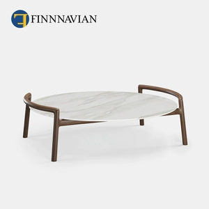 Finnavia Modern Simple Coffee Lable Ascanio Дизайнер дизайнер минималистский световой роскошный кофейный столик