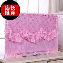 TV cover boot without taking the hanging liquid crystal lace TV cover 42 inch 55 inch TV Universal dust cloth TV curtain