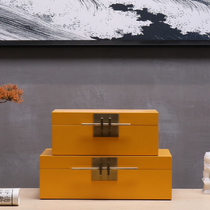 New Chinese creative jewelry box ornaments living room interior accessories storage box ornaments model room home soft decorations