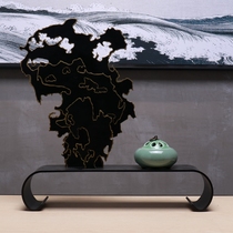 New Chinese creative metal crafts Zen ornaments living room porch TV cabinet decorations model room decoration