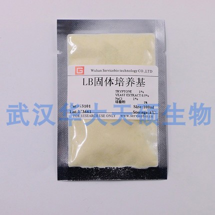 Servicebio LB 固体培养基（干粉） G3101 100ml/包