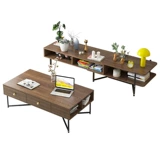 Домашнее телевизионное шкаф Комбинация журнального столика Современная минималистская небольшая квартира набор мебели экономика водохранилища напольный шкаф