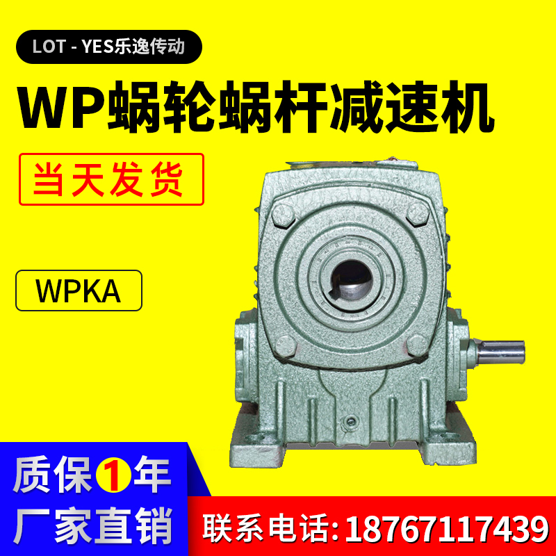 WPKS gearbox WPKS transmission Iron-housing worm gear gearbox vertical