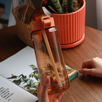 1000ml large capacity sports kettle male fitness running space cup portable water cup anti - fall plastic tritan