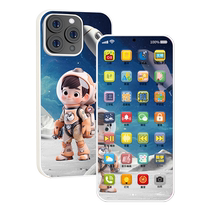 Childrens toy mobile phone baby can nibble the baby emulation Puzzle Early-Teach Multifunction Touchscreen Phone Boy Girl