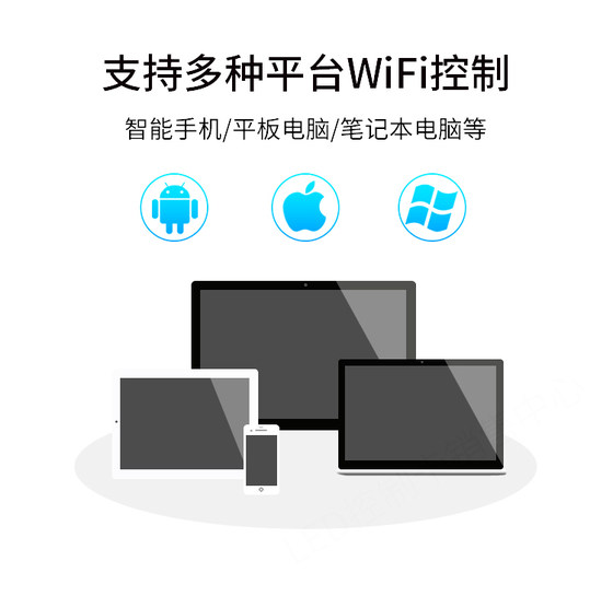 AVIC ZH-WF 무선 WIFI 제어 카드 실외 차량 LED 디스플레이 단색 광고판 롤링 전자 화면