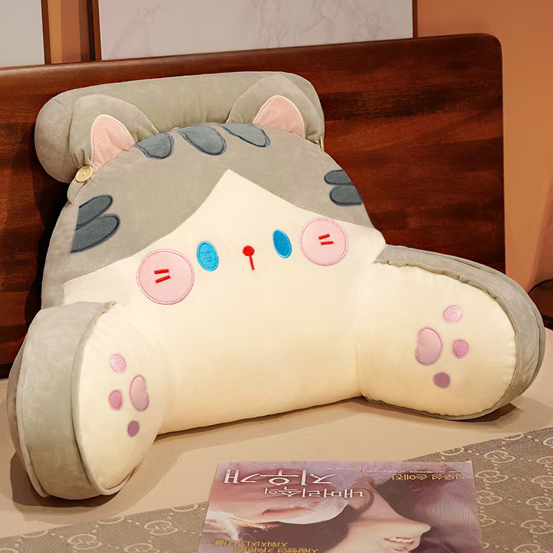 Capybara Pillow, Headboard Cushion, Soft Backrest Pillow, Large Back Cushion, Sleeping Pillow, Sofa Lumbar Support, Dormitory