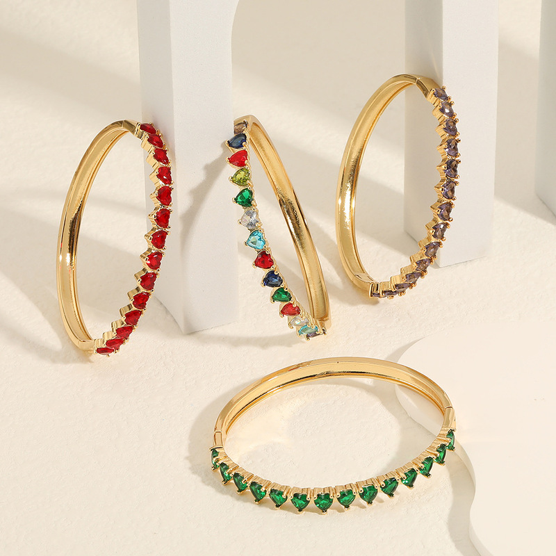 Aliexpress New Fashion Jewelry Heart-Shaped Heart Accessible Luxury Bracelet Sweet and Cute Bracelet ins Elegant Jewelry Trend Aliexpress New Fashion Jewelry Heart-Shaped Heart Accessible Luxury Bracelet Sweet and Cute Bracelet ins Elegant Jewelry Trend