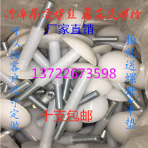 2019 full cold storage board ceiling screws M12 mushroom head bolts M10 high-quality pure nylon nails for installation