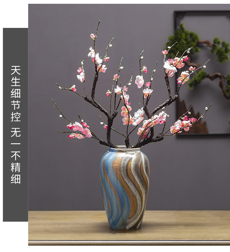 Jingdezhen Jane beauty ceramic POTS restoring ancient ways American flower arranging flowers, dried flowers, water raise sitting room mesa floret bottle furnishing articles