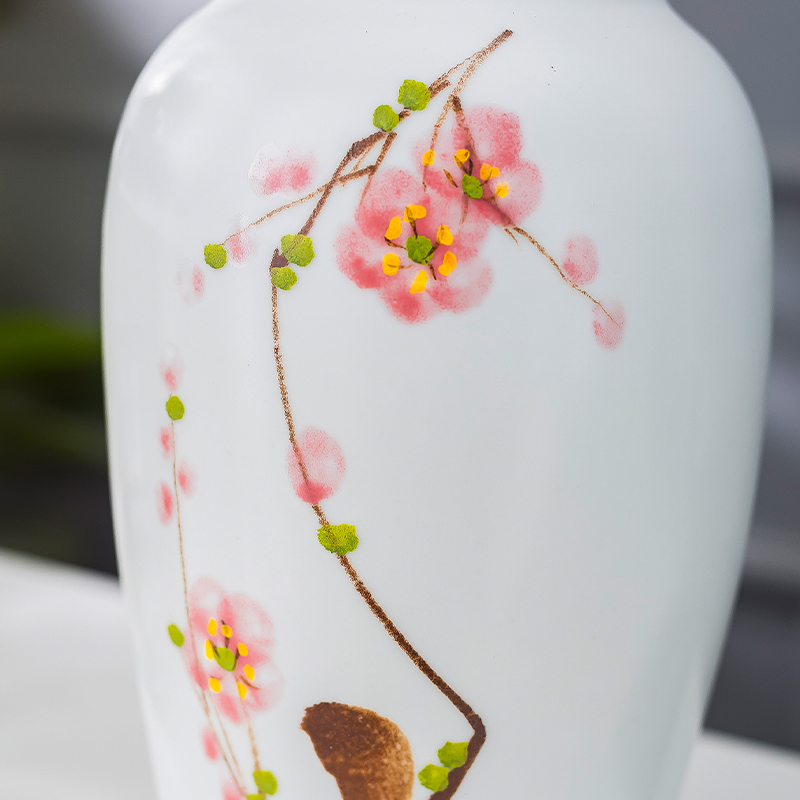 Jingdezhen new hand - made ceramic furnishing articles of the new Chinese style table decoration decoration flower arranging dried flowers I and contracted sitting room