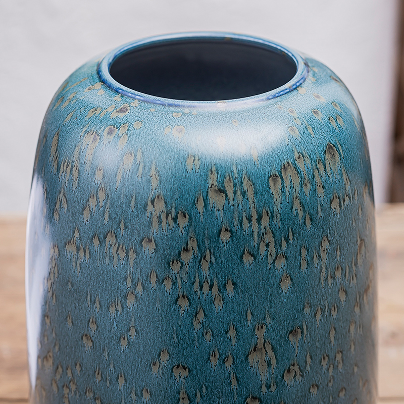 Vase is placed in the sitting room is light and decoration ceramics dried flowers, flower arranging Chinese American Nordic creative contracted table web celebrity