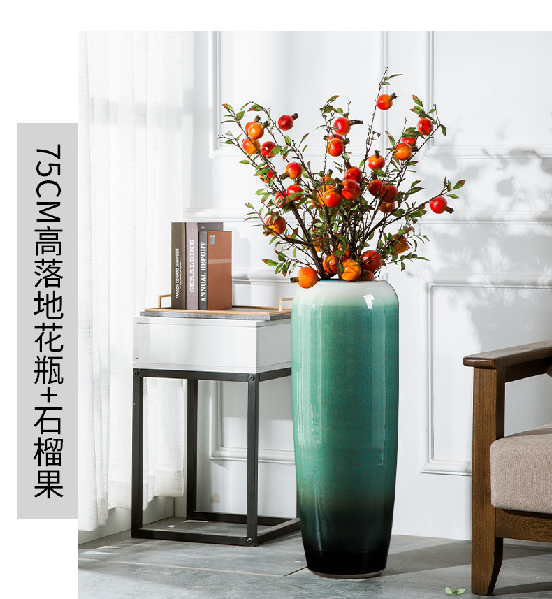 Jingdezhen ceramic hotel villa covers large vases, the sitting room porch flower flower decoration flower arranging furnishing articles