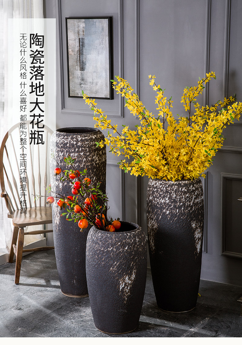 Restoring ancient ways of large vase do old heavy flower arranging coarse sitting room some ceramic pot home decoration ceramic flower implement furnishing articles