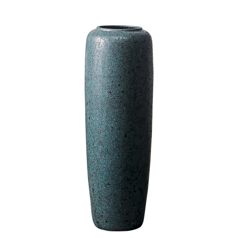 Chinese style restoring ancient ways of large vases, ceramic furnishing articles pottery sitting room hotel decoration flower arranging dried flowers thick ceramic bottle