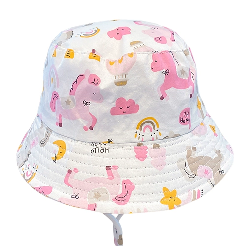Розовая детская солнцезащитная шляпа, шапка, кепка подходит для мужчин и женщин на солнечной энергии для раннего возраста, защита от солнца
