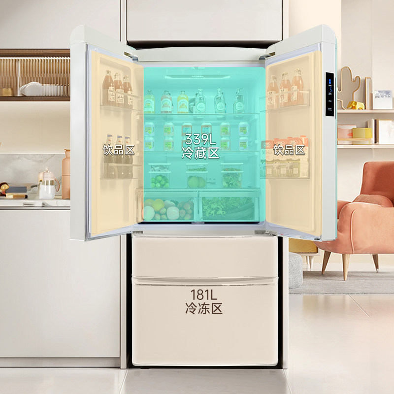 优诺BCD-520WR冰箱图片