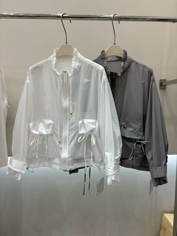 27259 New Summer Style Hooded Sun Protection Jacket, m Bust Size 130, Length 62