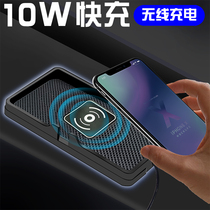 Automatic induction fast charging car mobile phone double Micro wireless charger for Apple x12 Huawei car charging board