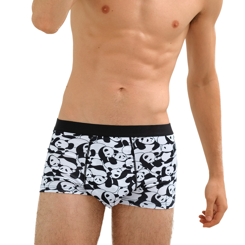 Mens quần lót Mens Ice Silk Summer phẳng quần mùa hè Breathable kháng khuẩn trai Four Corners Shorts Head không bị tổn thương Thin.