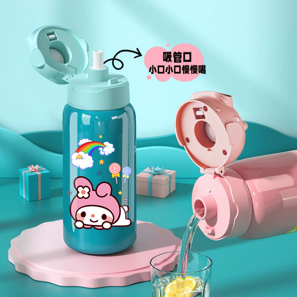 美乐蒂指纹解锁保温杯：开启儿童饮水新时代