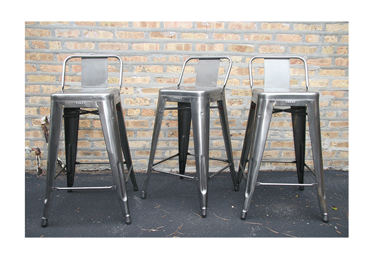 Fineline thiết kế sáng tạo đồ nội thất TOLIX WIDE BACK BAR STOOL retro ghế sau rộng - Giải trí / Bar / KTV bàn ghế bar cafe
