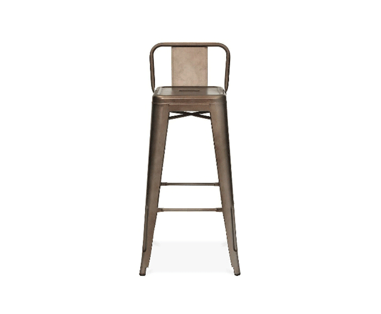 Fineline thiết kế sáng tạo đồ nội thất TOLIX WIDE BACK BAR STOOL retro ghế sau rộng - Giải trí / Bar / KTV bàn ghế bar cafe