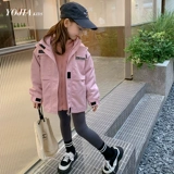 Пуховик, стеганая детская съемная демисезонная куртка, детская одежда, «три в одном»